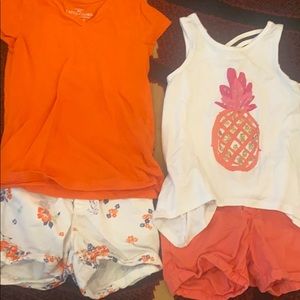 2 outfits. Old navy, Gymboree